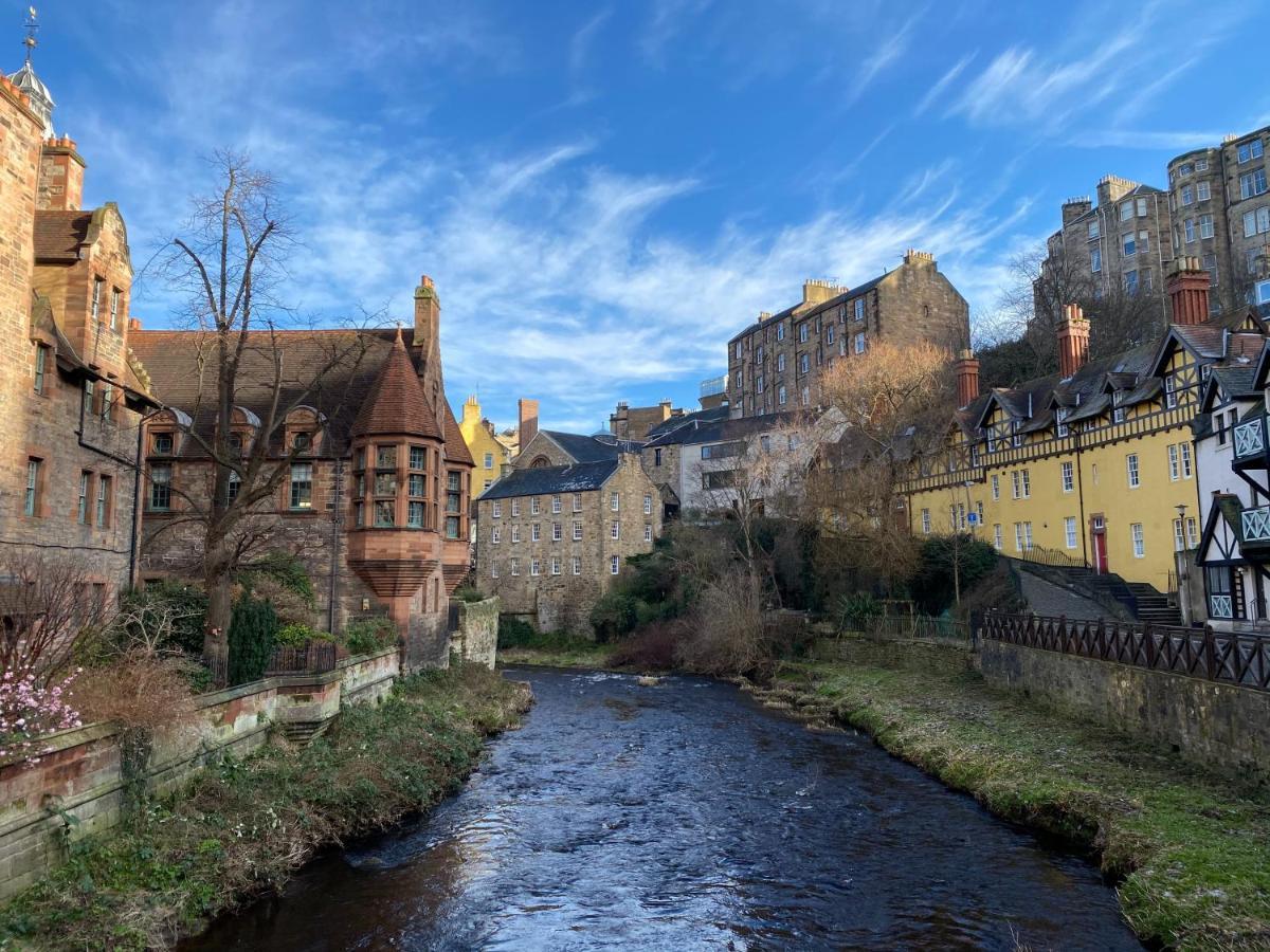 Historic Dean Village Treasure, Sleeps 4 Edinburgh Exterior foto